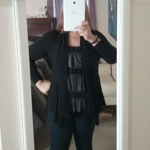 Carding blouse combo. Perfect for cool nights!